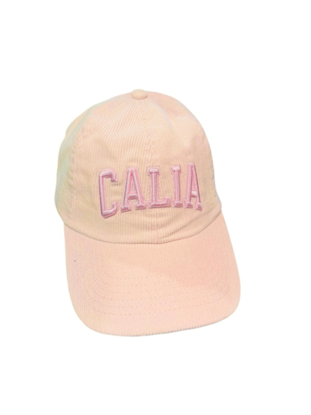 Women's CALIA Pink Corduroy Anniversary Cap One Size